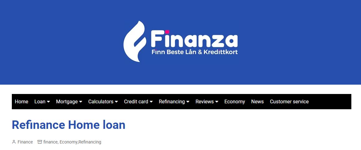 Refinancing and Restart Loans